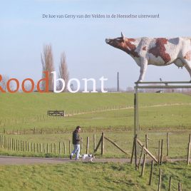 <em>Roodbont: de koe van Gerry van der Velden in de Heesseltse uiterwaard</em>